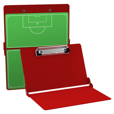 Red Soccer Clipboard